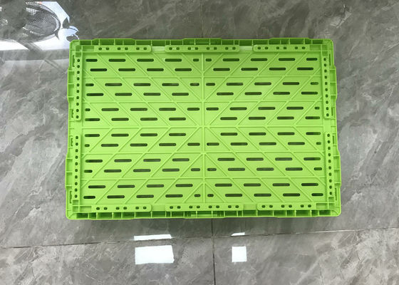 Gabbie di plastica della frutta e di verdura del polietilene per l'abitudine di spedizione di colore