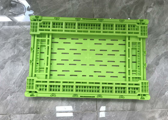 Gabbie di plastica della frutta e di verdura del polietilene per l'abitudine di spedizione di colore