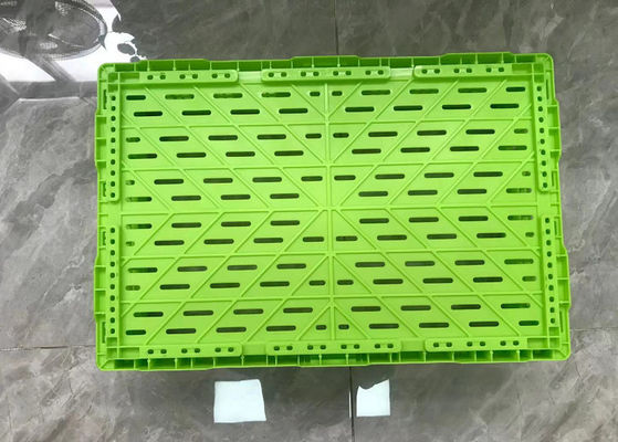 gabbie di plastica pieghevoli di carico della frutta di verdure 20kg