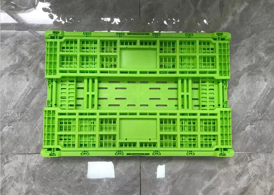 gabbie di plastica pieghevoli di carico della frutta di verdure 20kg