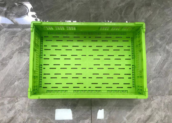 Gabbie di plastica dell'OEM Mesh Structure Fruit And Vegetable per distribuzione