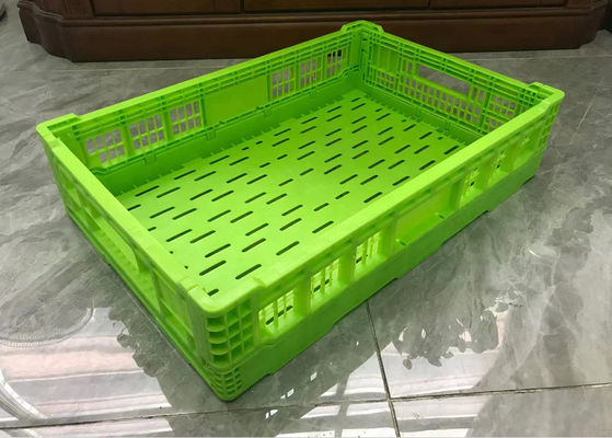 Gabbie di plastica dell'OEM Mesh Structure Fruit And Vegetable per distribuzione