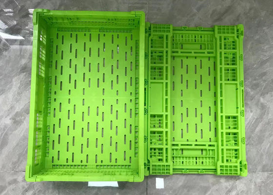 Casse pieghevoli di Mesh Wall Turnover Plastic Storage per i frutti di verdure