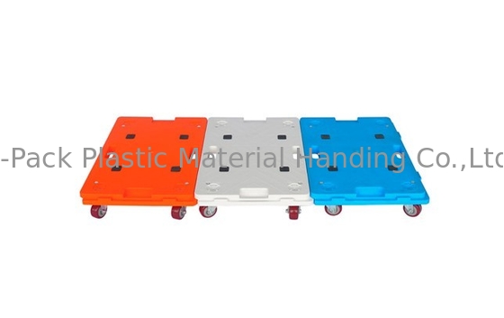 150kgs che carica il carrello commovente di plastica di multi funzione 3 pollici di ruote dell'unità di elaborazione