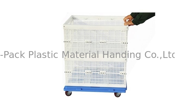 150kgs che carica il carrello commovente di plastica di multi funzione 3 pollici di ruote dell'unità di elaborazione