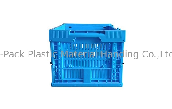 Gabbie di plastica blu 400*300mm di piccola dimensione di verdura e della frutta