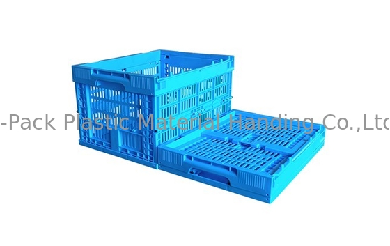 Gabbie di plastica blu 400*300mm di piccola dimensione di verdura e della frutta